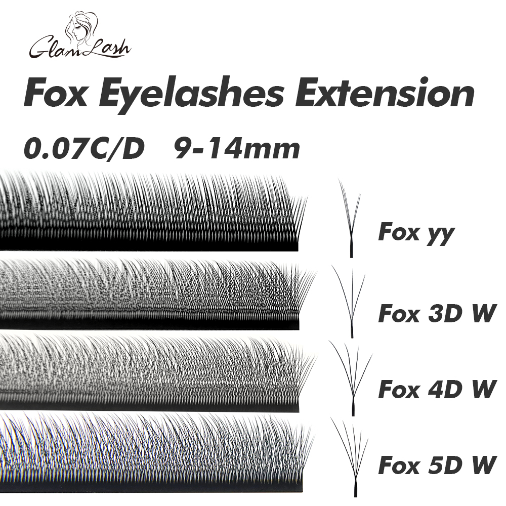 Eyelash Extension Mega Volume - GLAMLASH Flying YY 3DW 4DW 5DW