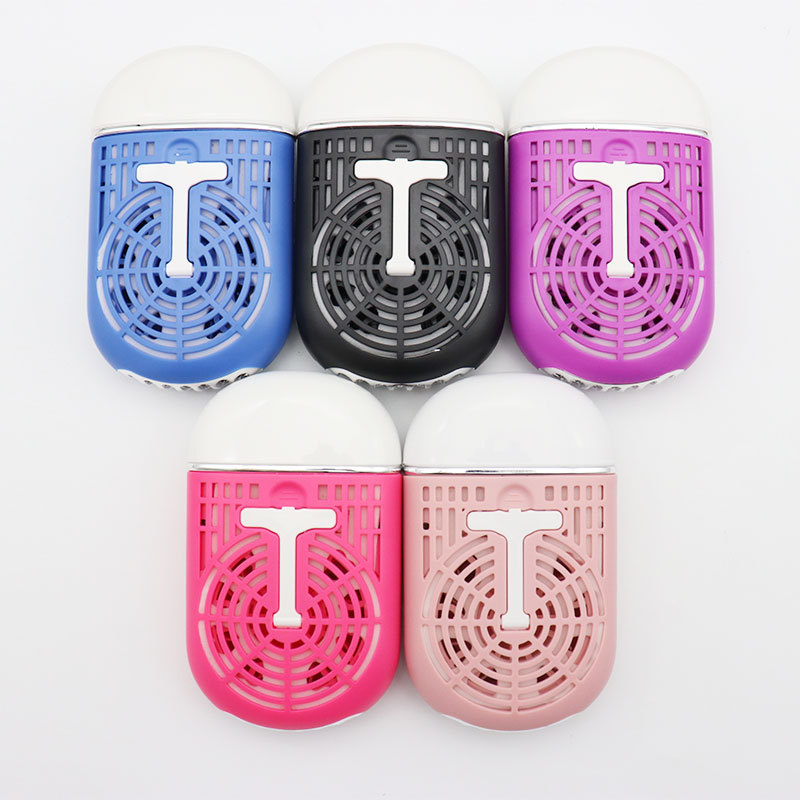 Mini USB Charging Eyelash Fan  - مراجعة Eyelash Extension Examples وسعره