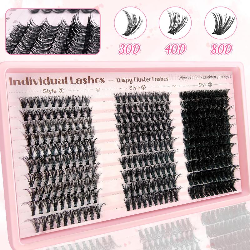 30/40/80D Volume Eyelash Clust - مراجعة Eyelash Extension Volume Lashes وسعره