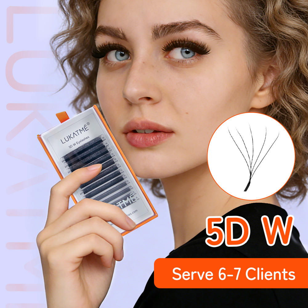 LUKATME 5D W Eyelash Extension - مراجعة Eyelash Extension Mega Volume وسعره