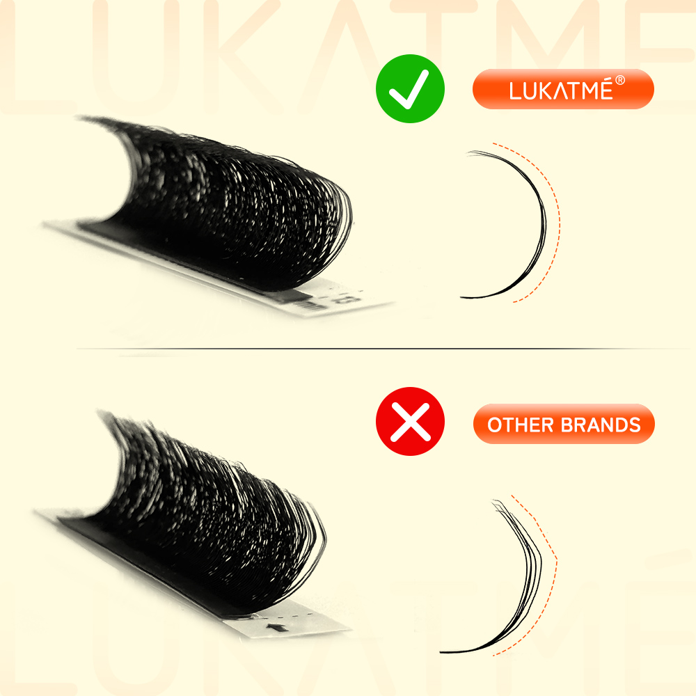 LUKATME 5D W Eyelash Extension - مراجعة Eyelash Extension Mega Volume وسعره