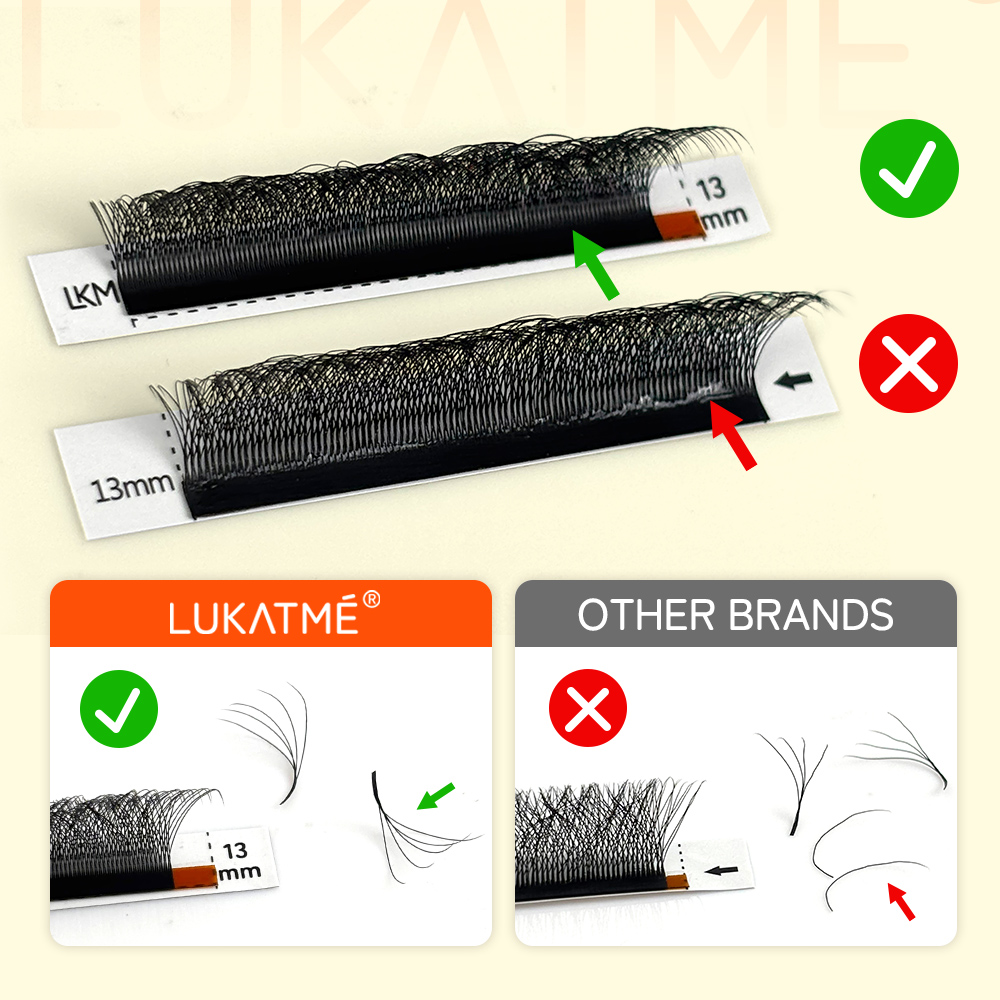 LUKATME 5D W Eyelash Extension - مراجعة Eyelash Extension Mega Volume وسعره