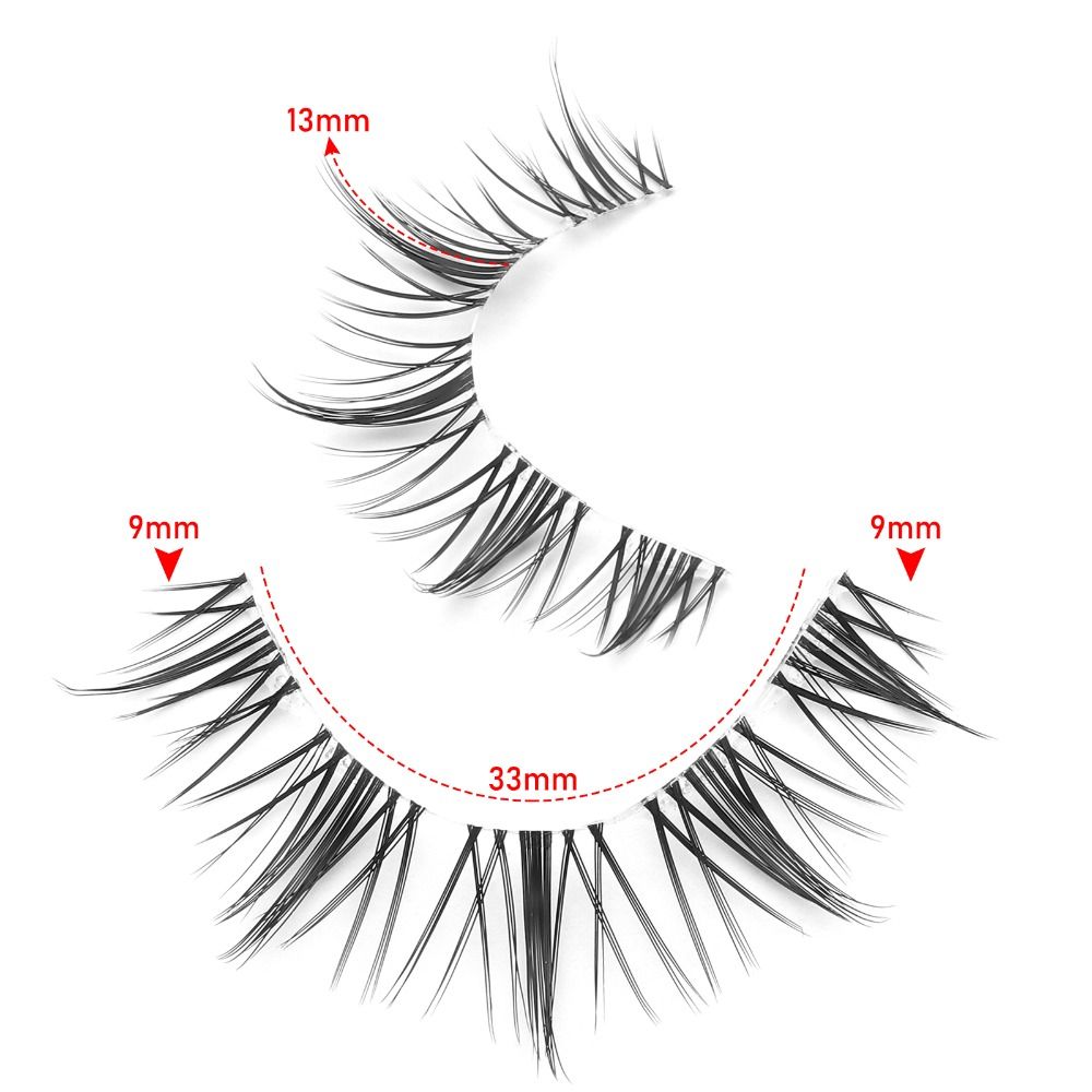 5 Pairs Pack Japanese Cosplay  - مراجعة Eyelash Extension Japanese وسعره