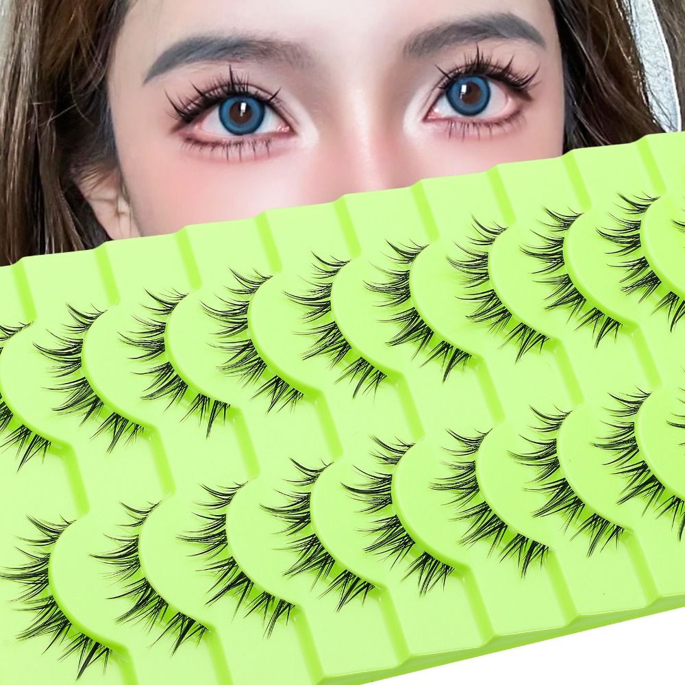 5 Pairs Pack Japanese Cosplay  - مراجعة Eyelash Extension Japanese وسعره