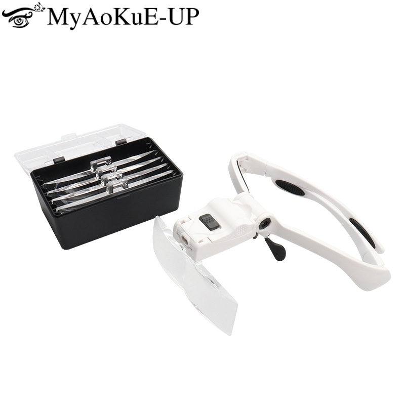 5 Lens Adjustable Magnifier Ey - مراجعة Eyelash Extension With Glasses وسعره