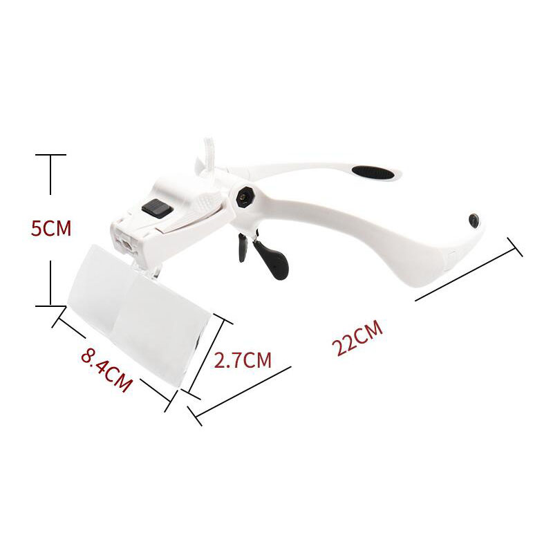 5 Lens Adjustable Magnifier Ey - مراجعة Eyelash Extension With Glasses وسعره