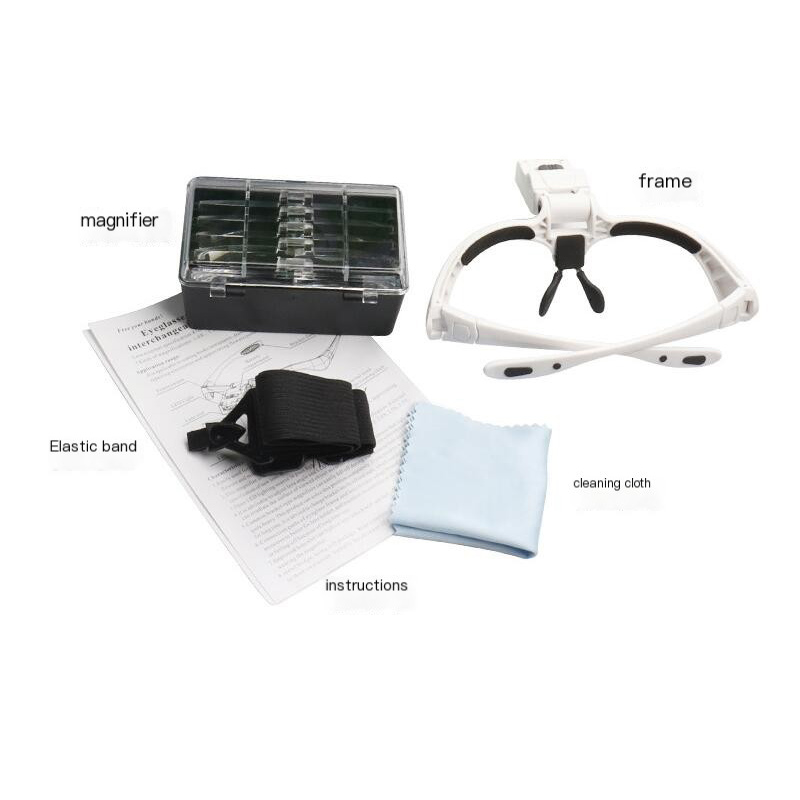 5 Lens Adjustable Magnifier Ey - مراجعة Eyelash Extension With Glasses وسعره