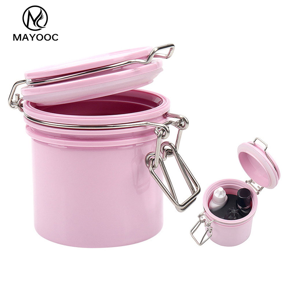 1pcs Eyelash Glue Storage Tank - مراجعة Eyelash Extension Examples وسعره