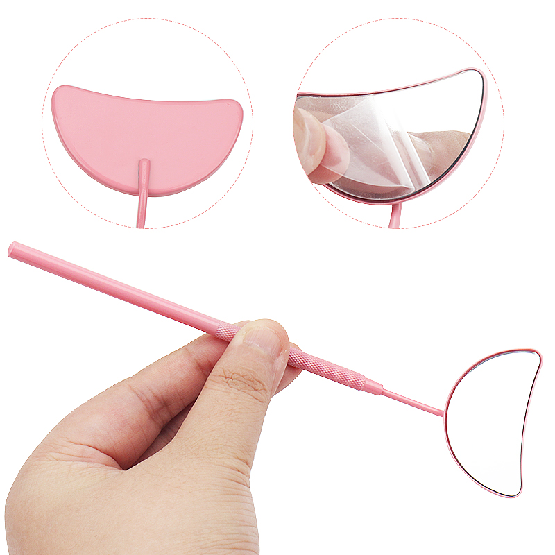 1pcs Eyelash Extension Mirror  - مراجعة Eyelash Extension Examples وسعره