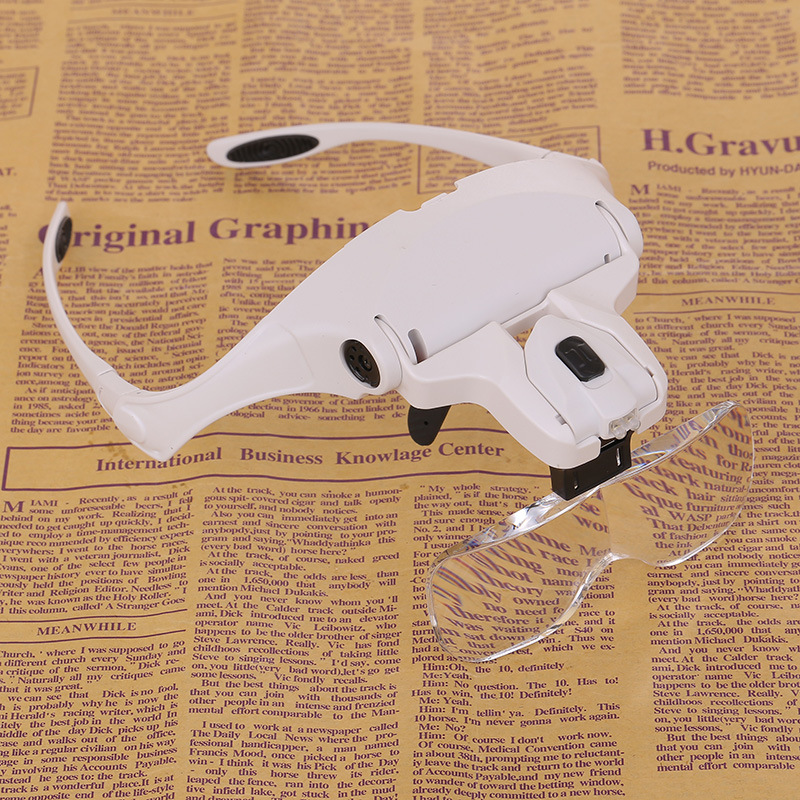 1PCS Magnifier Glasses Eyelash - مراجعة Eyelash Extension With Glasses وسعره