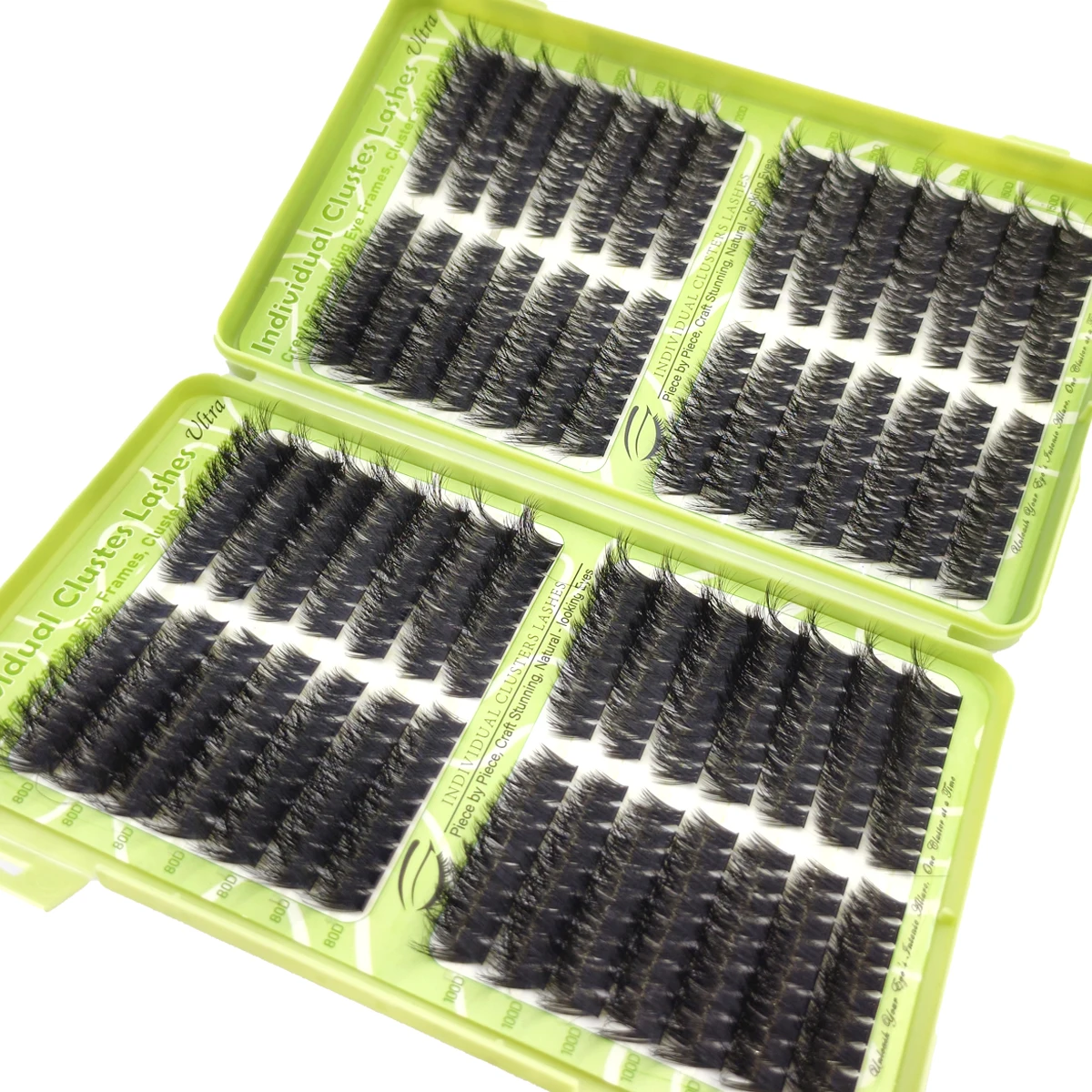AMSDCN Lash Clusters book DIY  - مراجعة Eyelash Extension Mega Volume وسعره