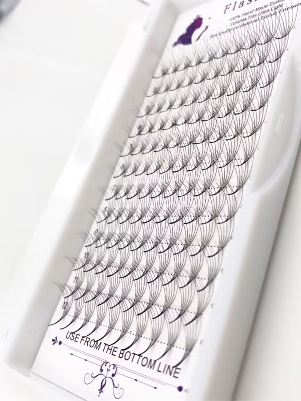Flash girl Top quality Pre-mad - مراجعة Eyelash Extension Volume Lashes وسعره
