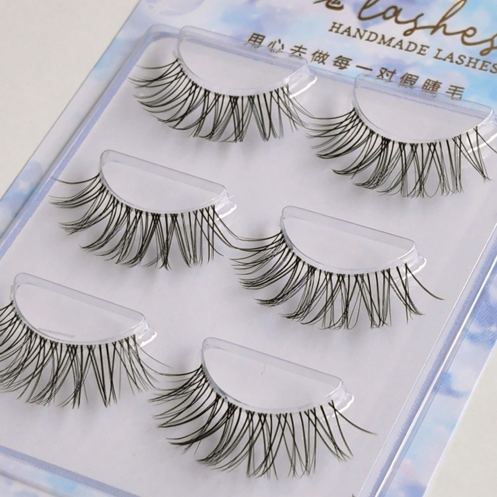 Natural Look False Eyelashes J - مراجعة Eyelash Extension Japanese وسعره