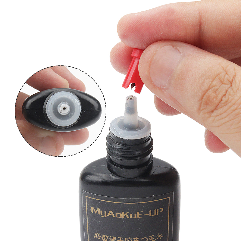 100/50Pcs Eyelash Glue Bottle  - مراجعة Eyelash Extension Examples وسعره