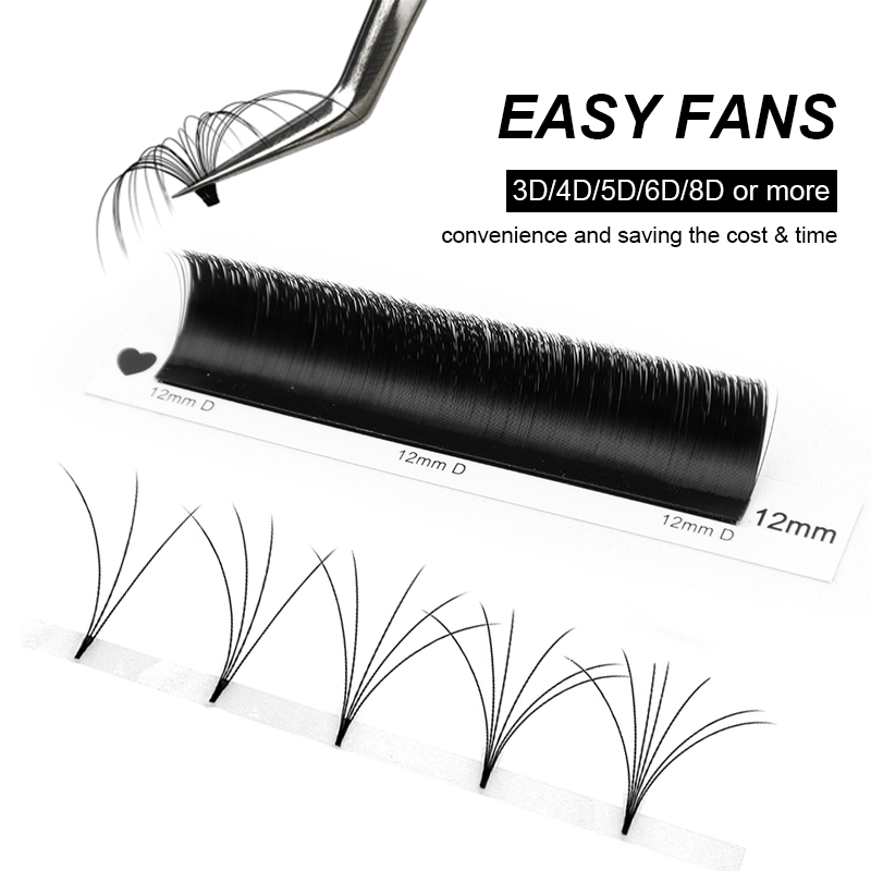 Winky Beauty Easy Fan Eyelashe - مراجعة Eyelash Extension Mega Volume وسعره