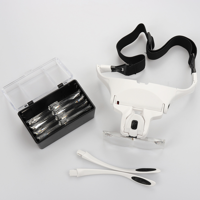 5 Lens Adjustable Headband Mag - مراجعة Eyelash Extension With Glasses وسعره