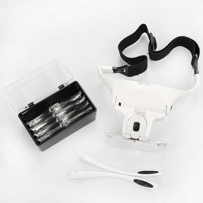 5 Lens Adjustable Headband Mag - مراجعة Eyelash Extension With Glasses وسعره