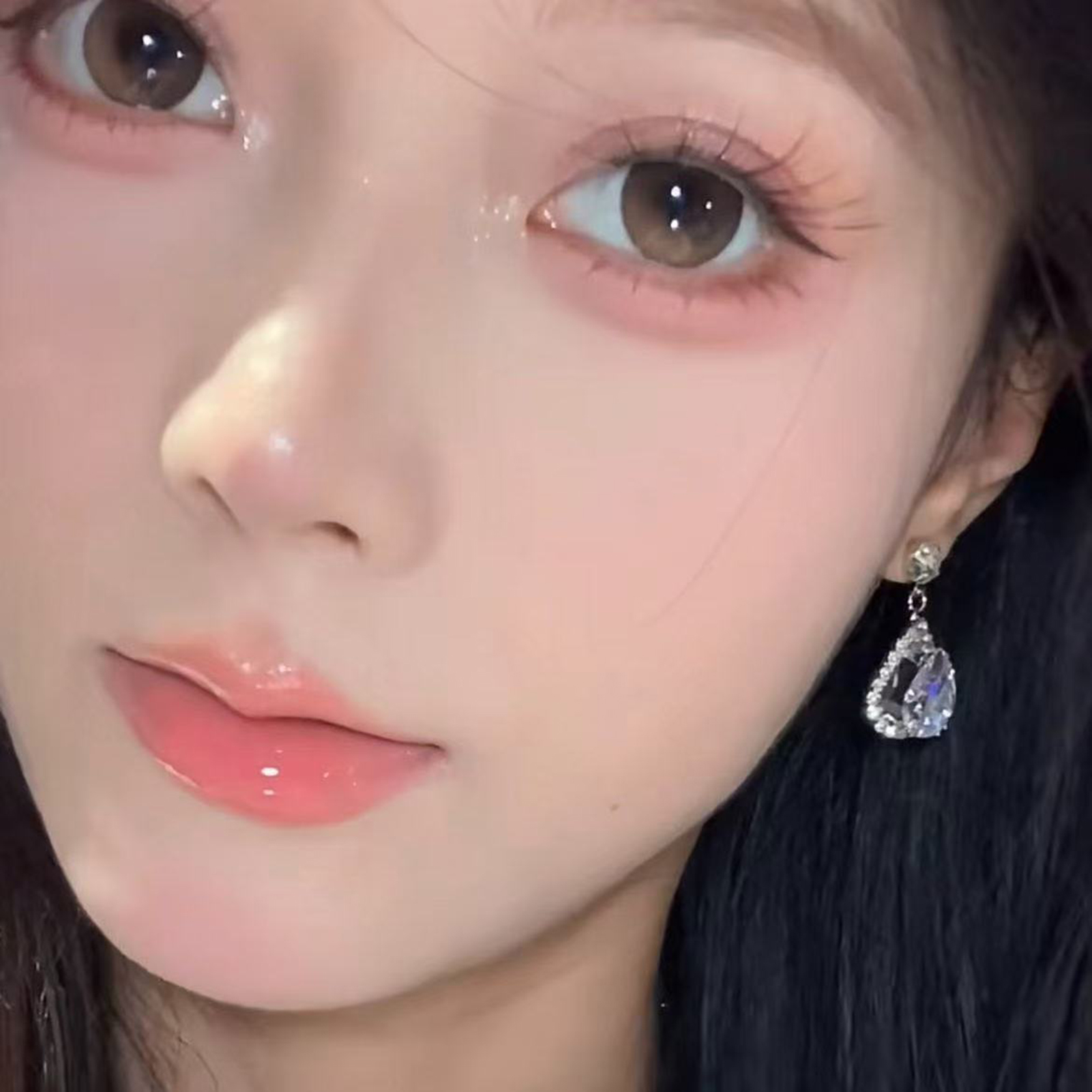 Natural Brown False Eyelashes  - مراجعة Eyelash Extension Examples وسعره
