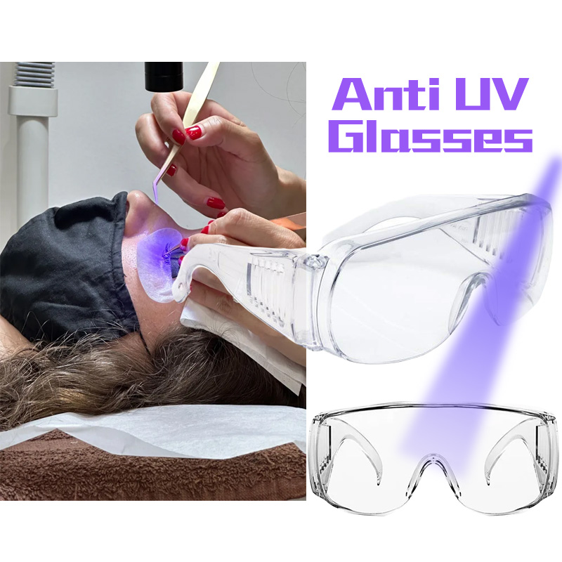 Uv Protect Glasses Eyelashes E - مراجعة Eyelash Extension With Glasses وسعره