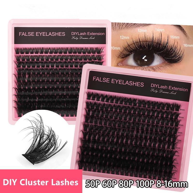 8 to 16mm D Curl Fluffy Lash C - مراجعة Eyelash Extension Volume Lashes وسعره