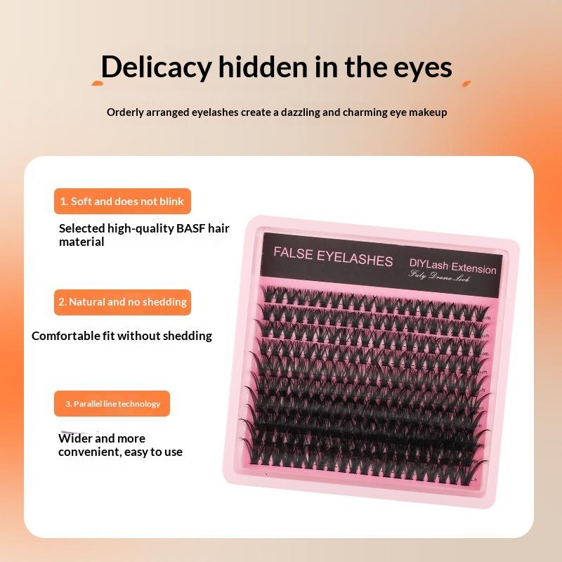 8 to 16mm D Curl Fluffy Lash C - مراجعة Eyelash Extension Volume Lashes وسعره