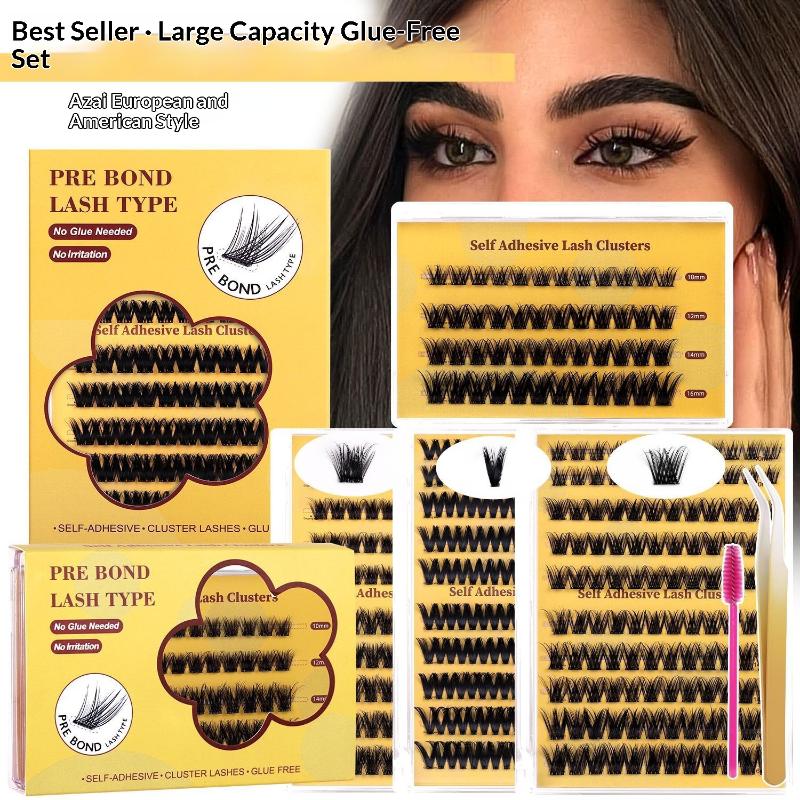 New DIY Lashes Extension Kit G - مراجعة Eyelash Extension Examples وسعره
