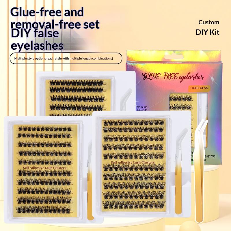 New DIY Lashes Extension Kit G - مراجعة Eyelash Extension Examples وسعره