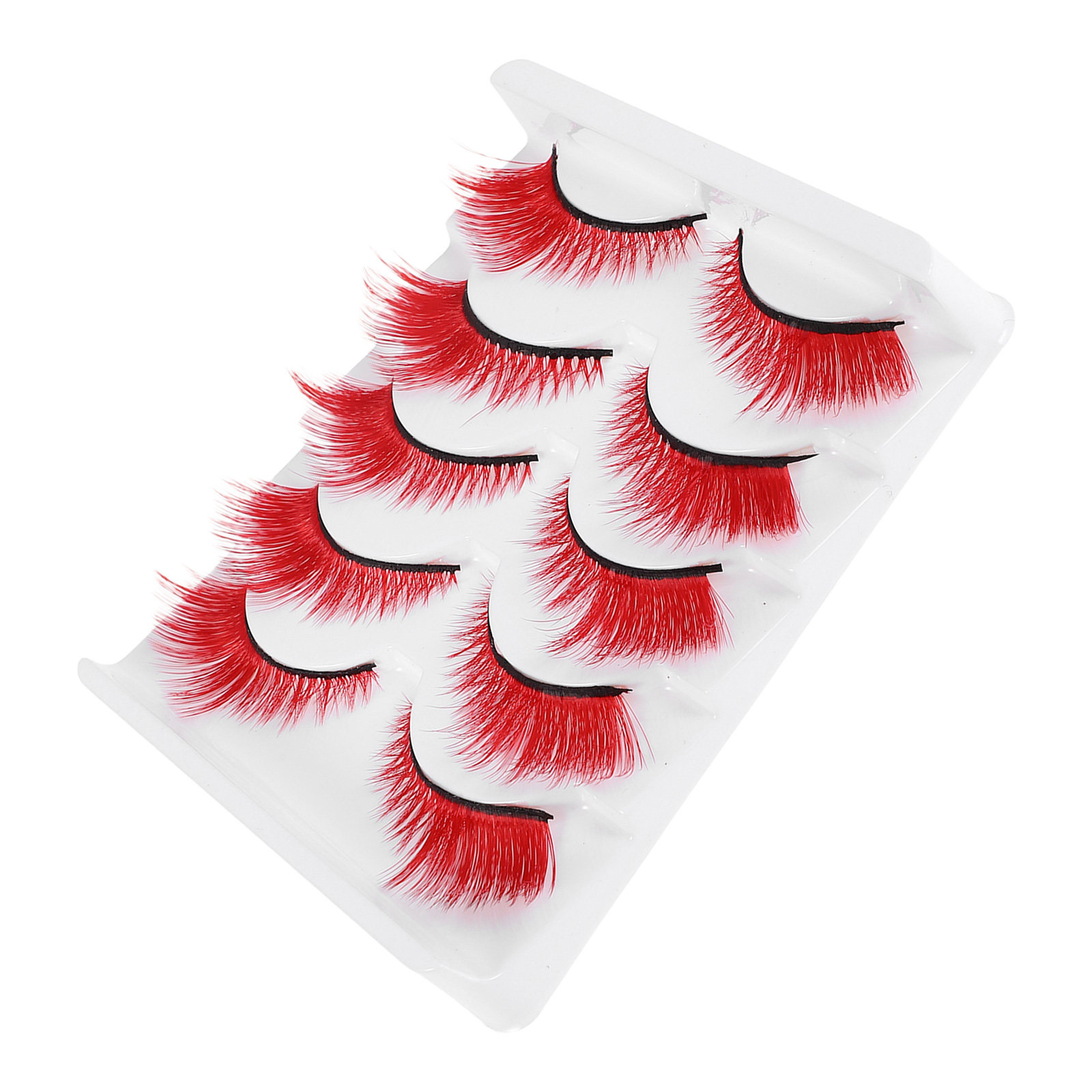 5Pairs Japanese Manga Eyelashe - مراجعة Eyelash Extension Japanese وسعره