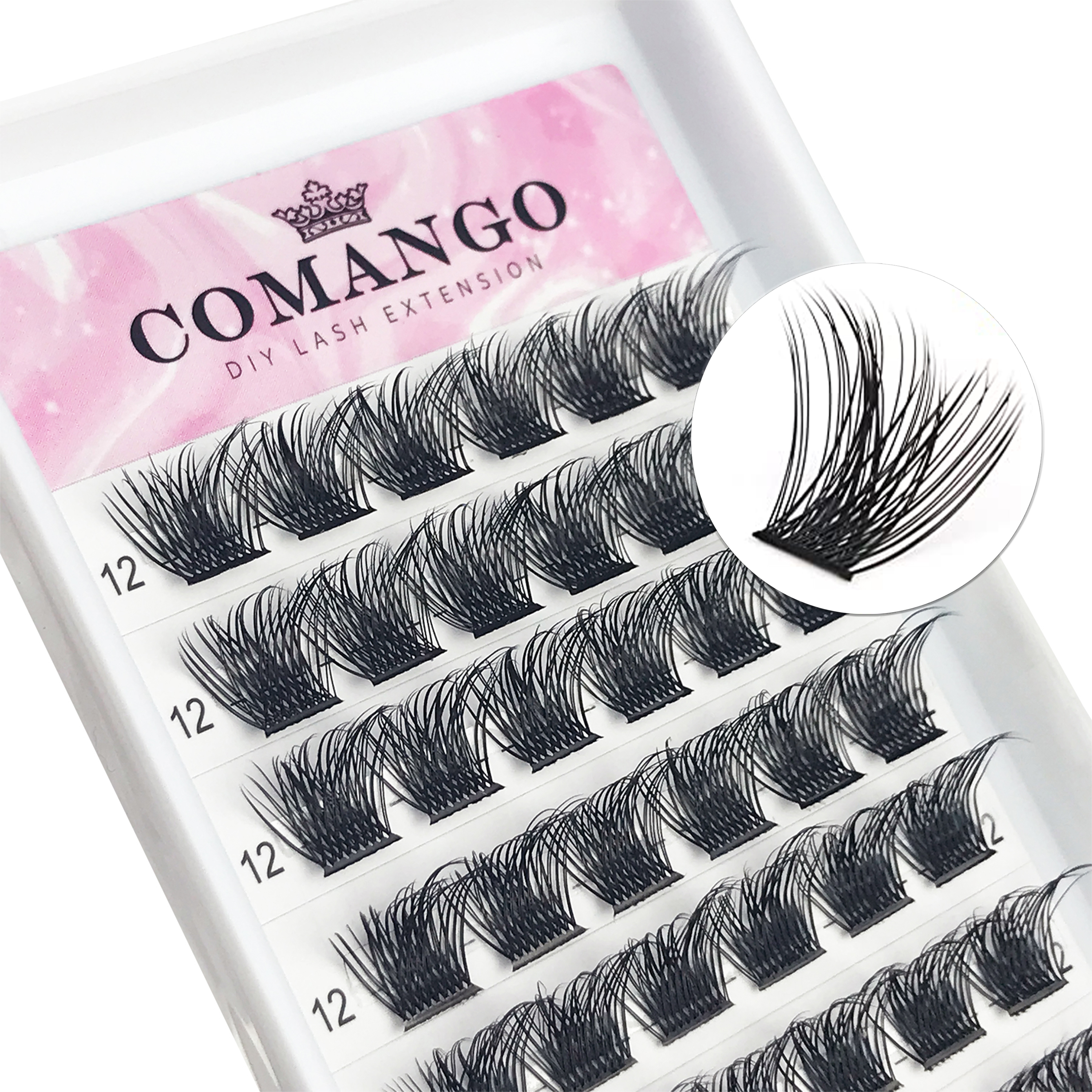 Lash Clusters DIY Eyelash Exte - مراجعة Eyelash Extension Mega Volume وسعره