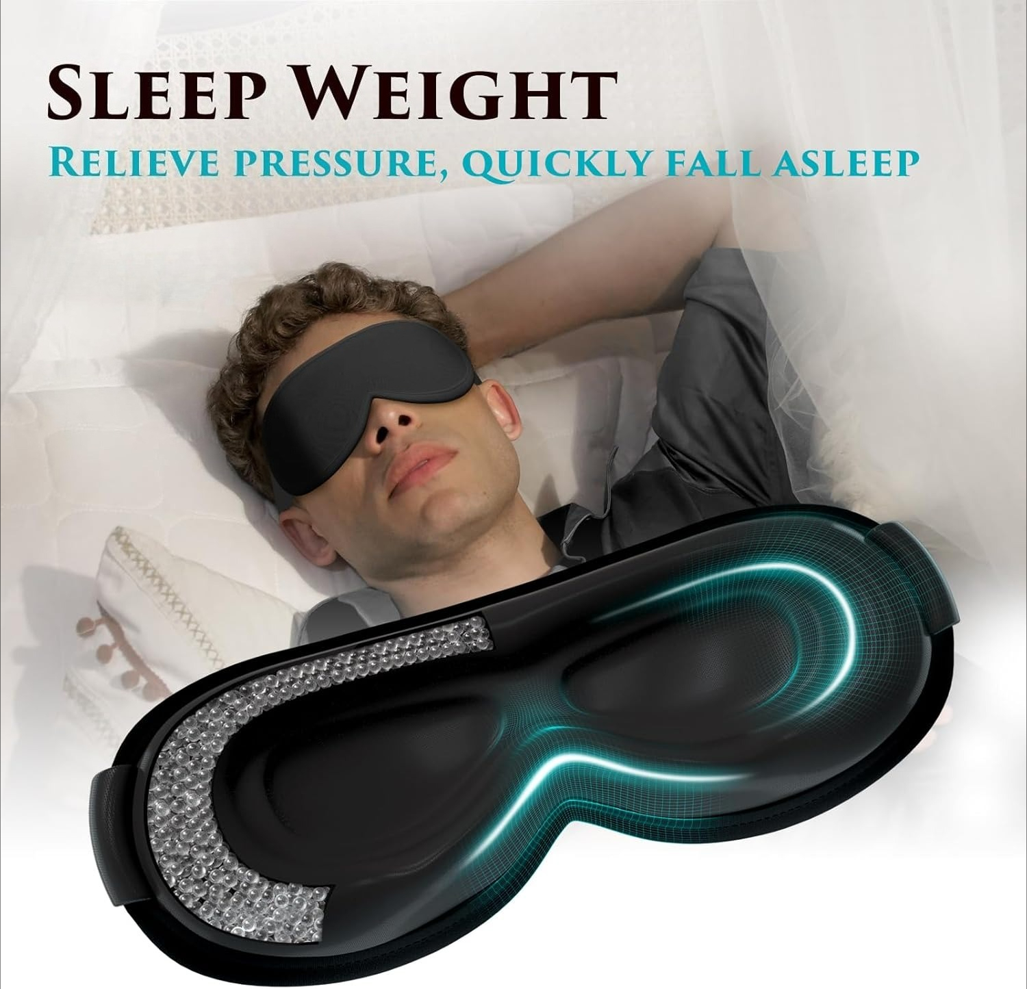 Eye Mask Cover for Sleeping -  - مراجعة Eyelash Extension For Men وسعره