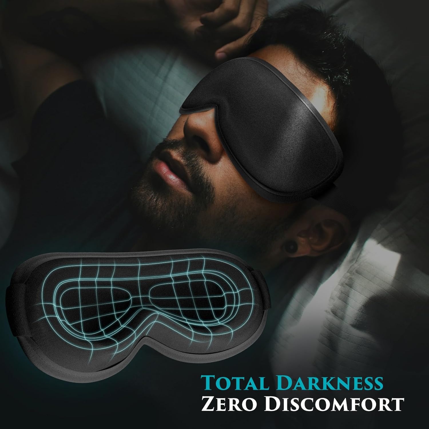 Eye Mask Cover for Sleeping -  - مراجعة Eyelash Extension For Men وسعره