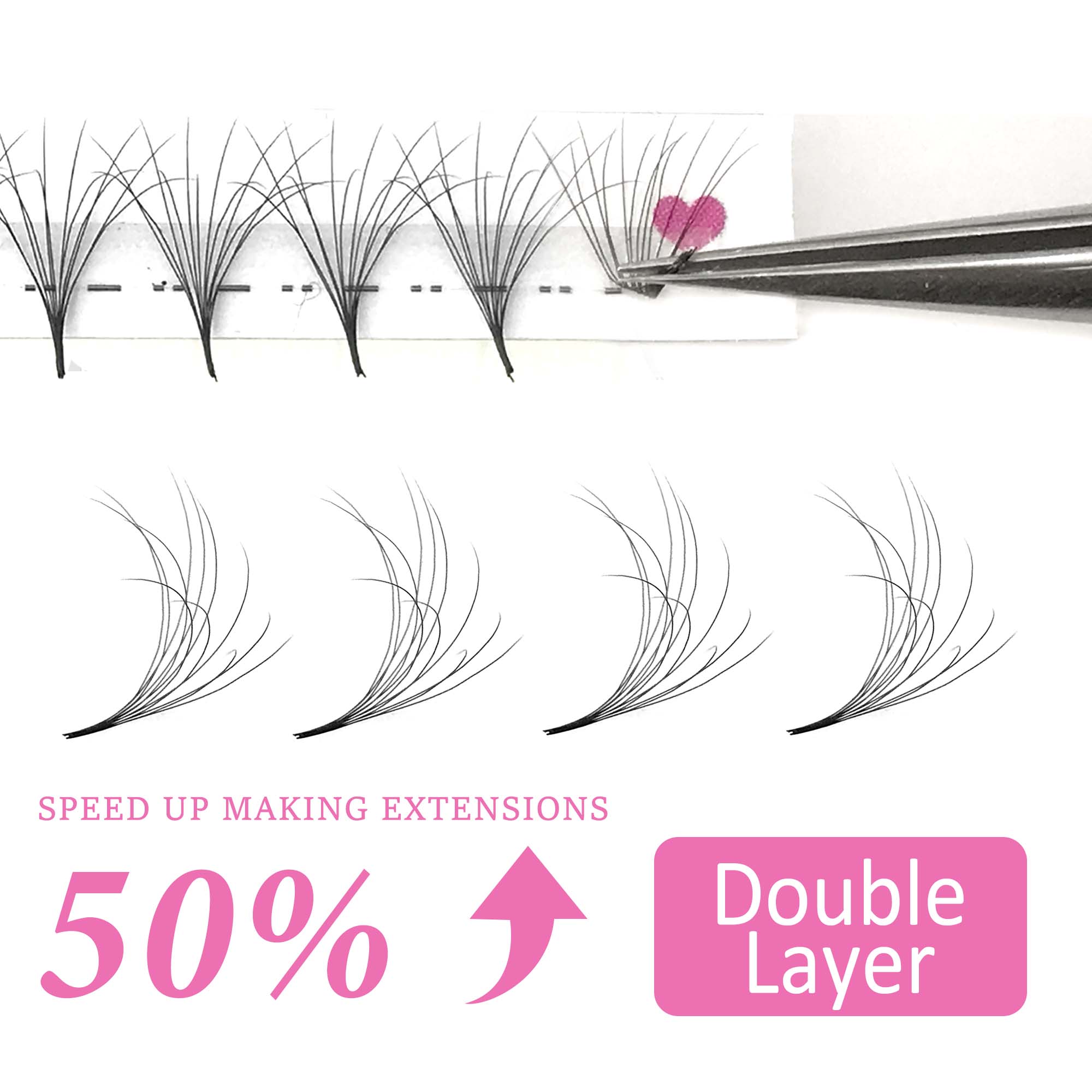 CoMango Double-Layer Fluffy Pr - مراجعة Eyelash Extension Mega Volume وسعره