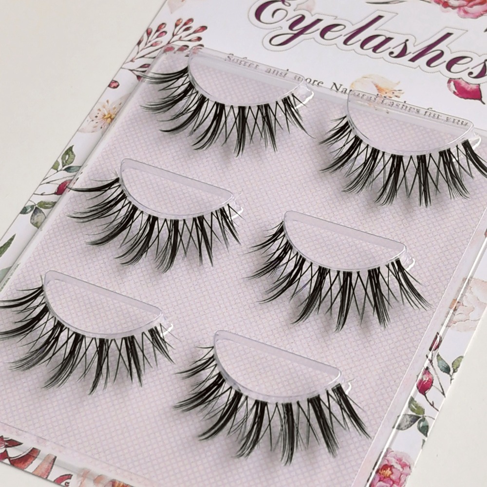 Fashion Natural Look False Eye - مراجعة Eyelash Extension Japanese وسعره