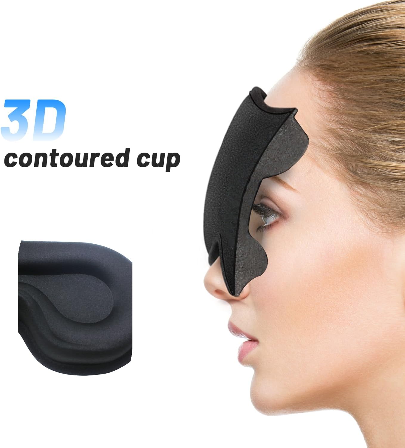 Sleep Eye Mask for Men Women,  - مراجعة Eyelash Extension For Men وسعره