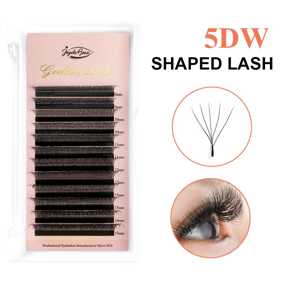 Goddess 5D W Shape Lashes Big  - مراجعة Eyelash Extension Mega Volume وسعره