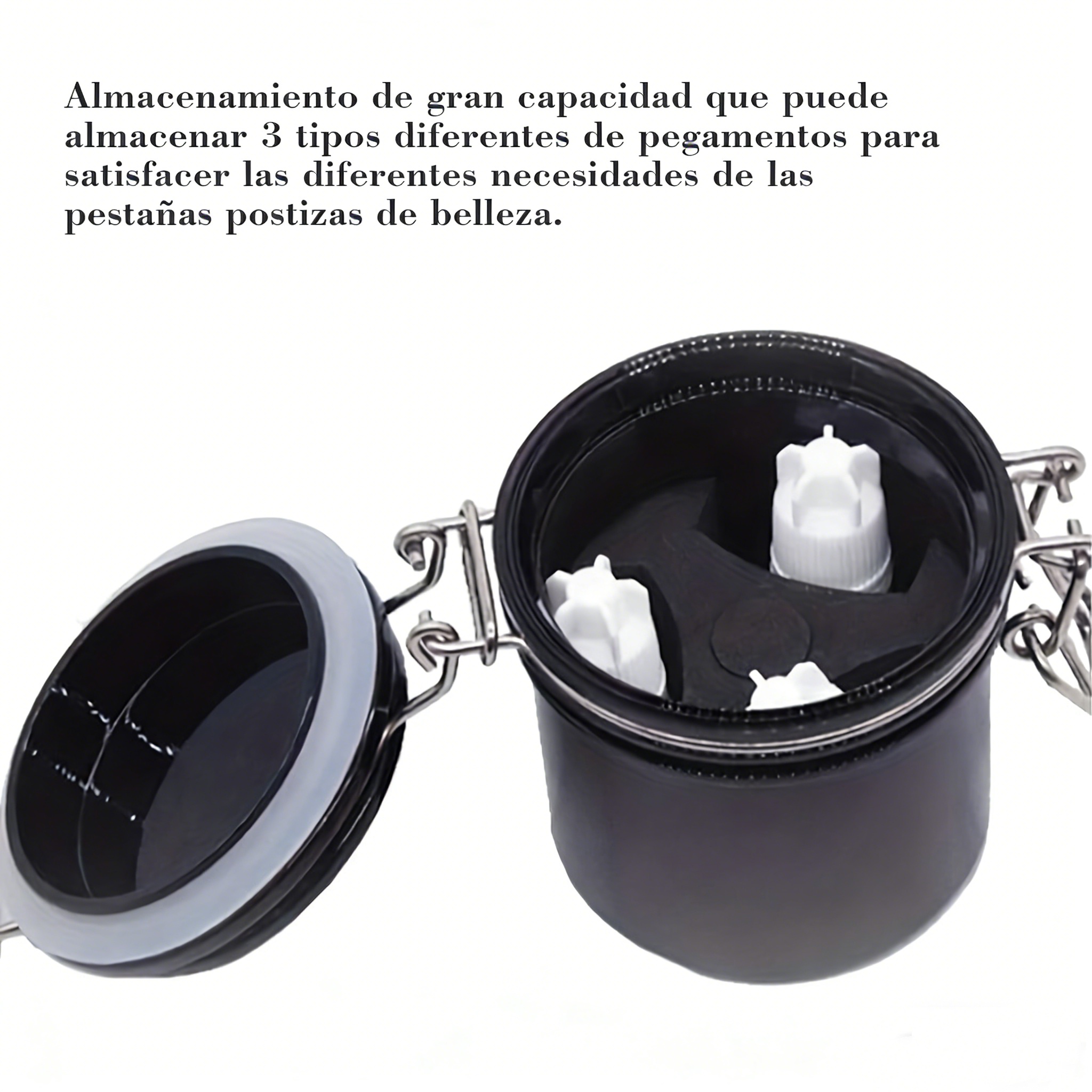 Eyelash Glue Storage Tank Airt - مراجعة Eyelash Extension Examples وسعره