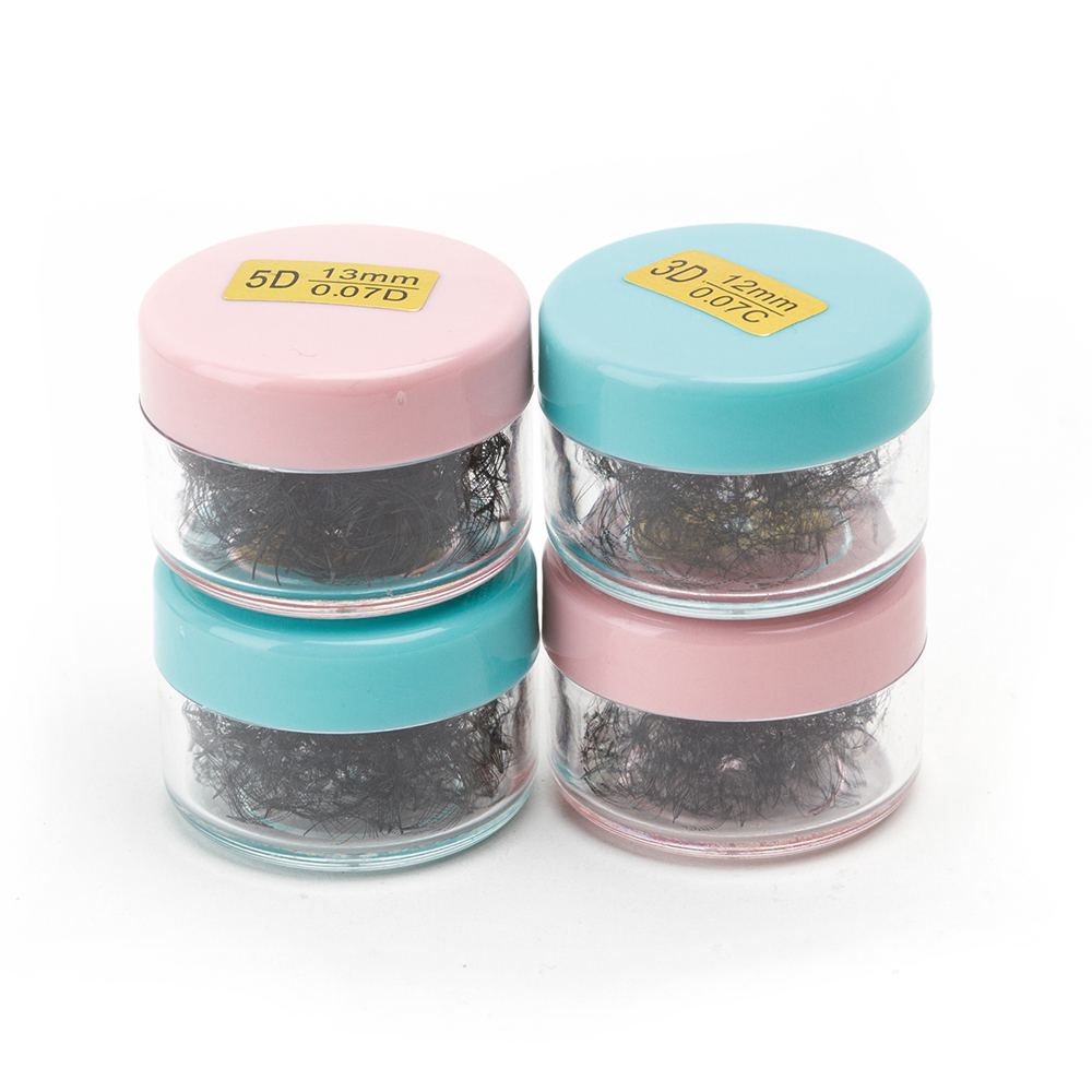 1 Jar 300 Mega Fans Pro Point  - مراجعة Eyelash Extension Mega Volume وسعره