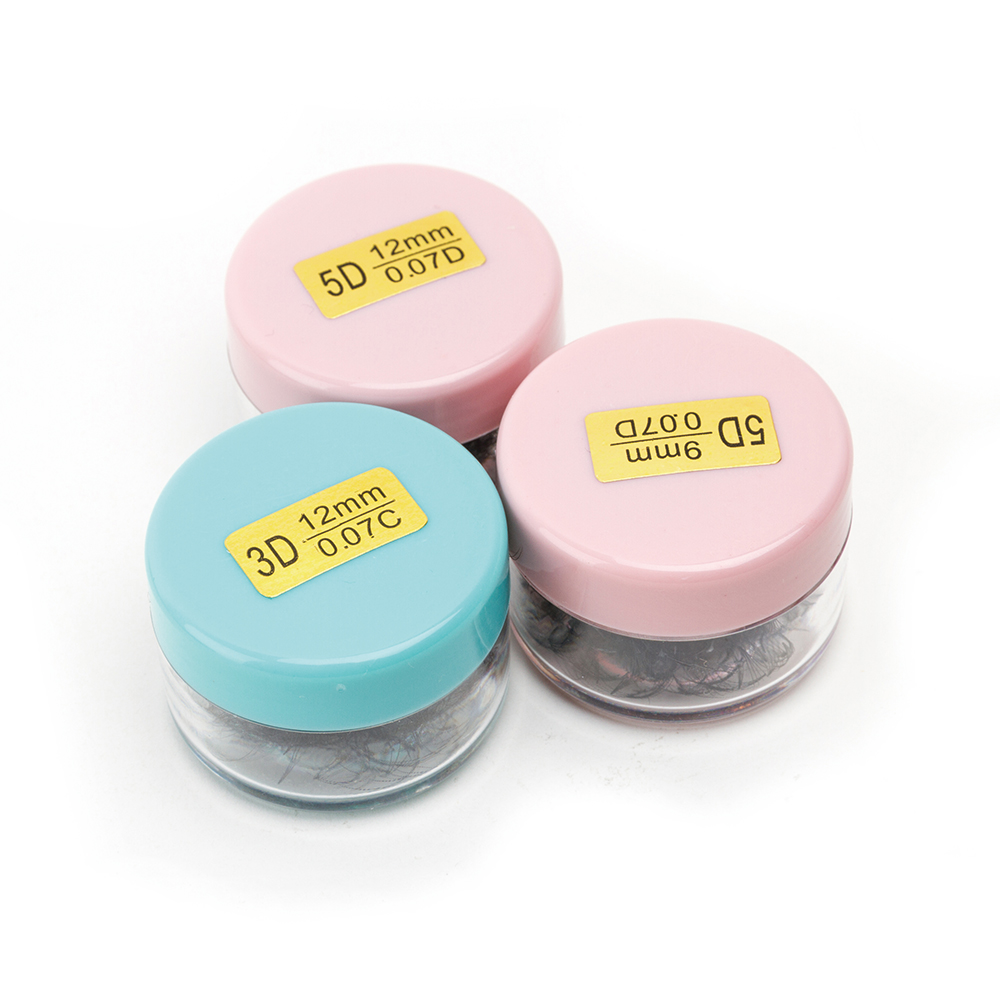 1 Jar 300 Mega Fans Pro Point  - مراجعة Eyelash Extension Mega Volume وسعره