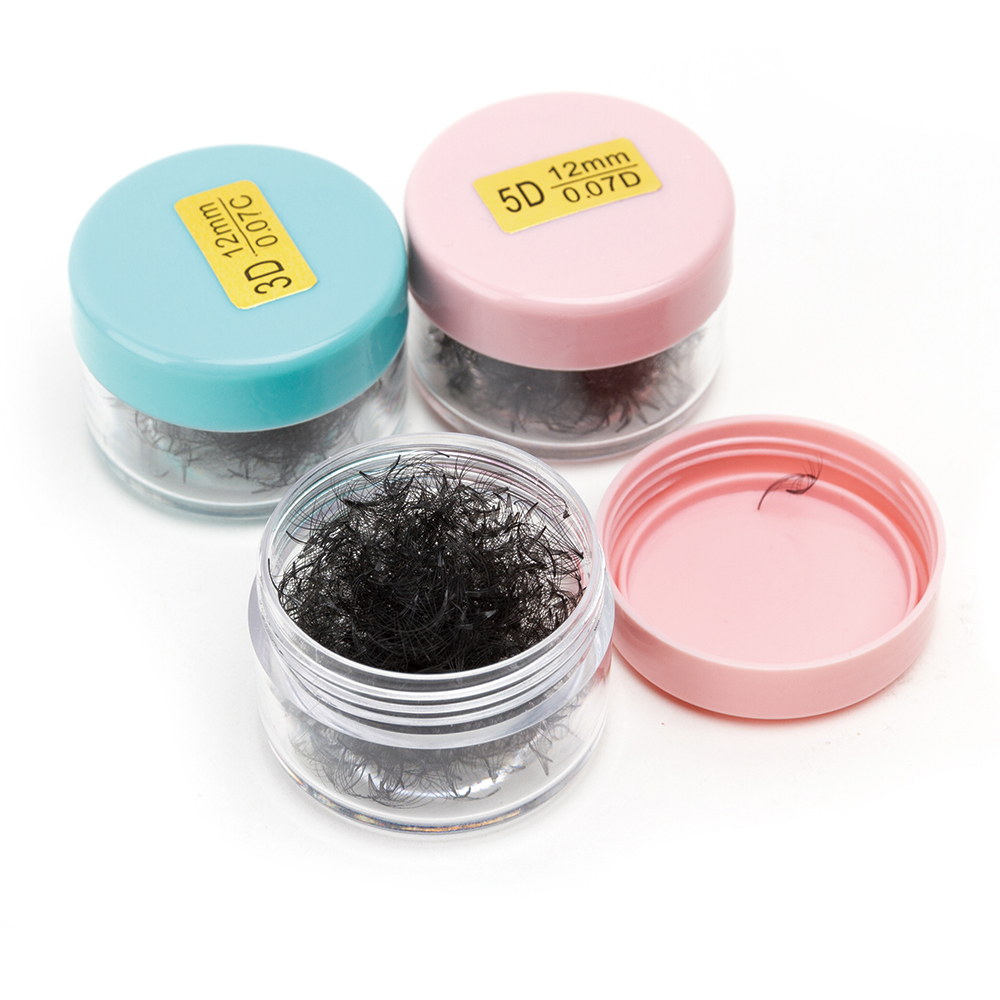 1 Jar 300 Mega Fans Pro Point  - مراجعة Eyelash Extension Mega Volume وسعره