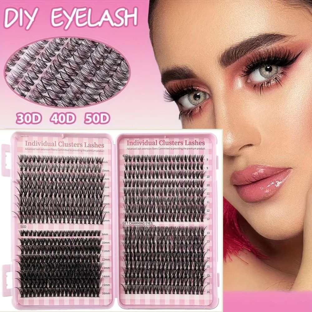 8-16mm Length False Eyelashes  - مراجعة Eyelash Extension Volume Lashes وسعره