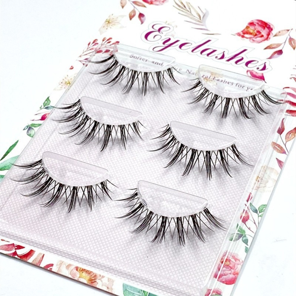 New Natural Look False Eyelash - مراجعة Eyelash Extension Japanese وسعره