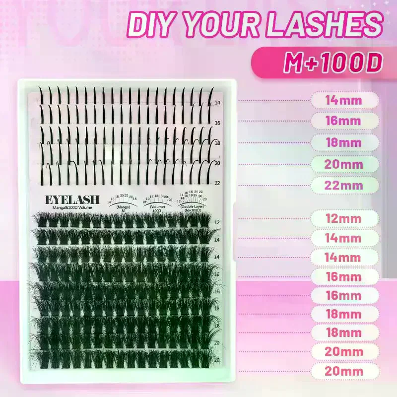 Lash Clusters Kit Lash Spikes  - مراجعة Eyelash Extension Volume Lashes وسعره
