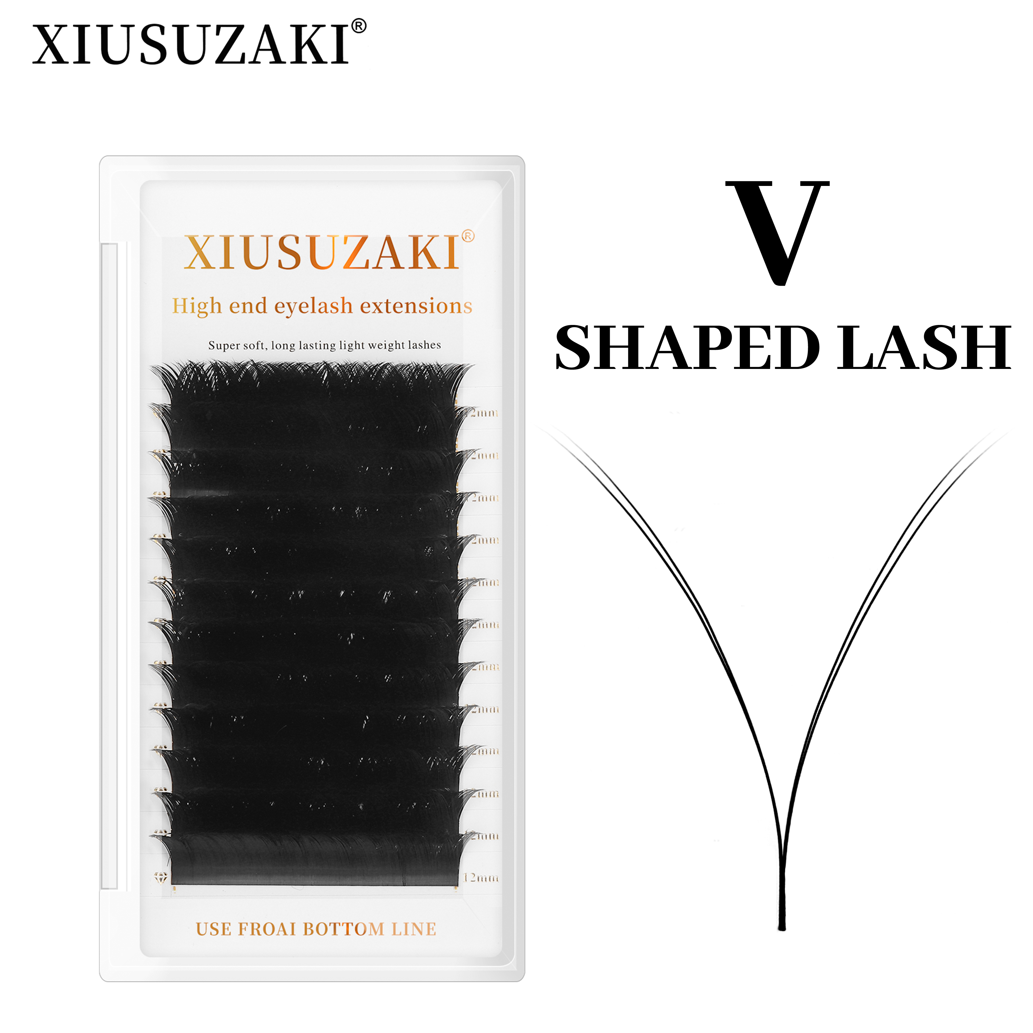 XIUSUZAKI Makeup V Shape Auto- - مراجعة Eyelash Extension Mega Volume وسعره