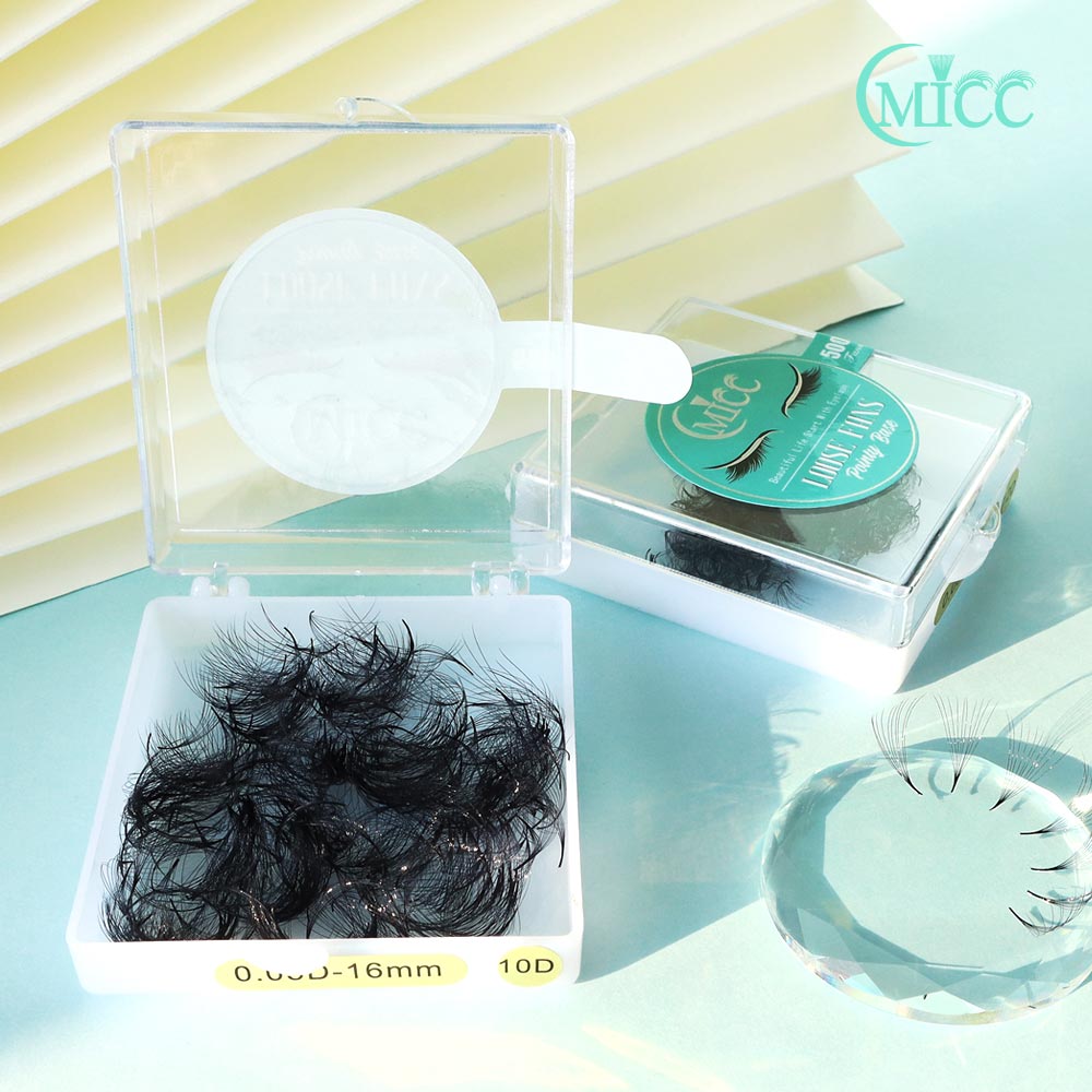 10D  20D 0.03 Thickness Pointy - مراجعة Eyelash Extension Mega Volume وسعره