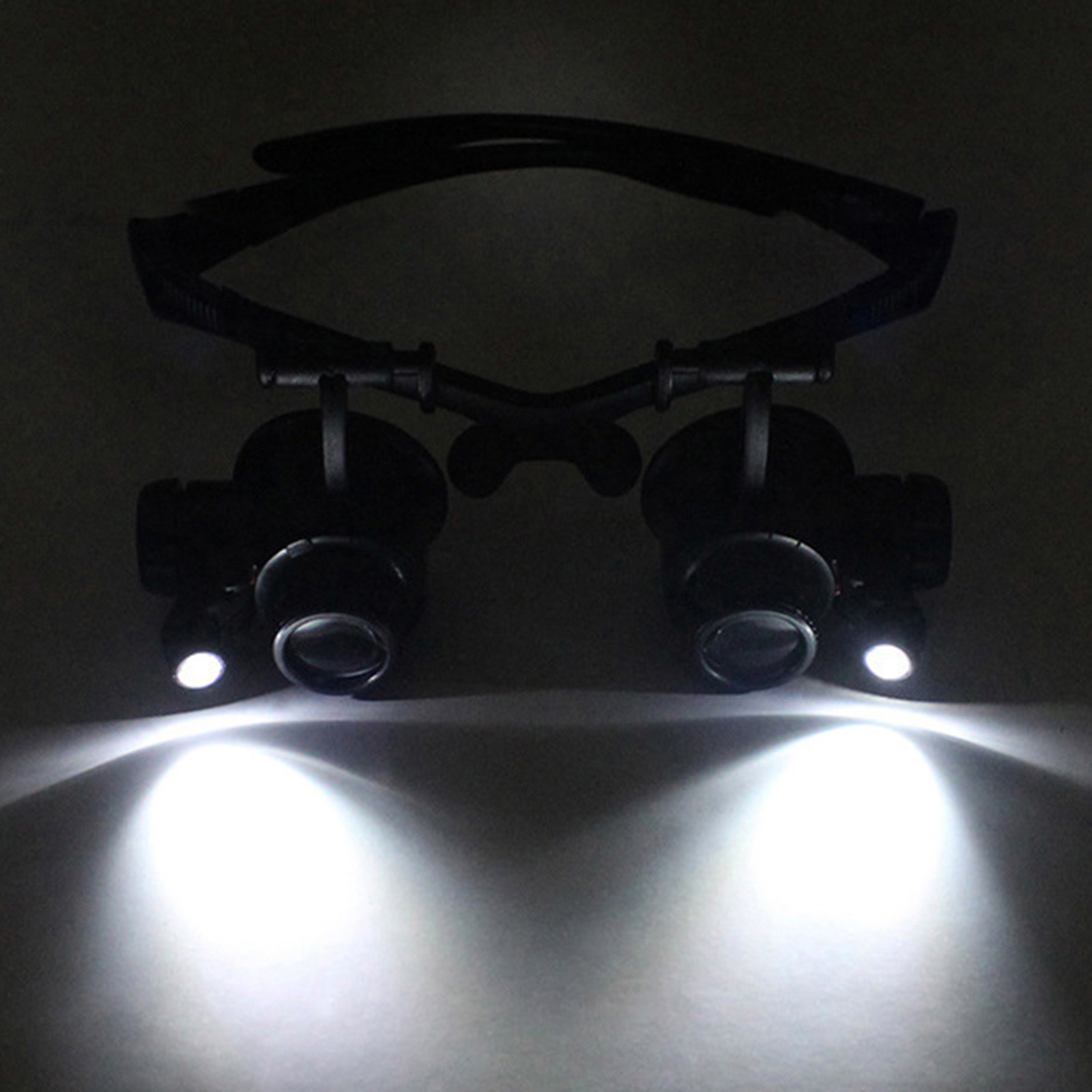 LED Light Eye Magnifying Glass - مراجعة Eyelash Extension With Glasses وسعره