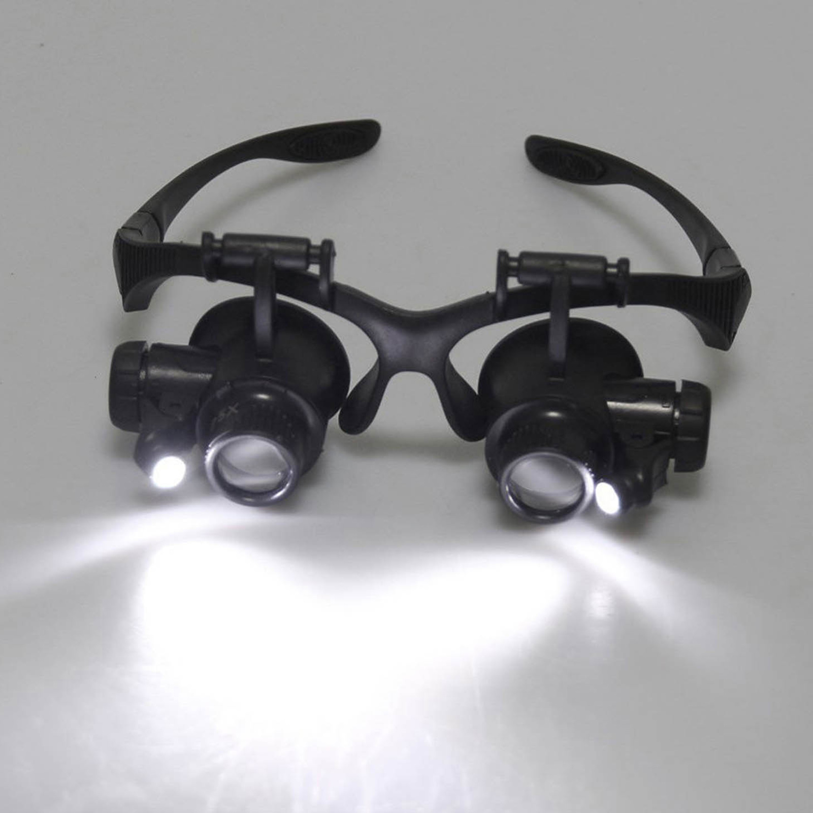 LED Light Eye Magnifying Glass - مراجعة Eyelash Extension With Glasses وسعره