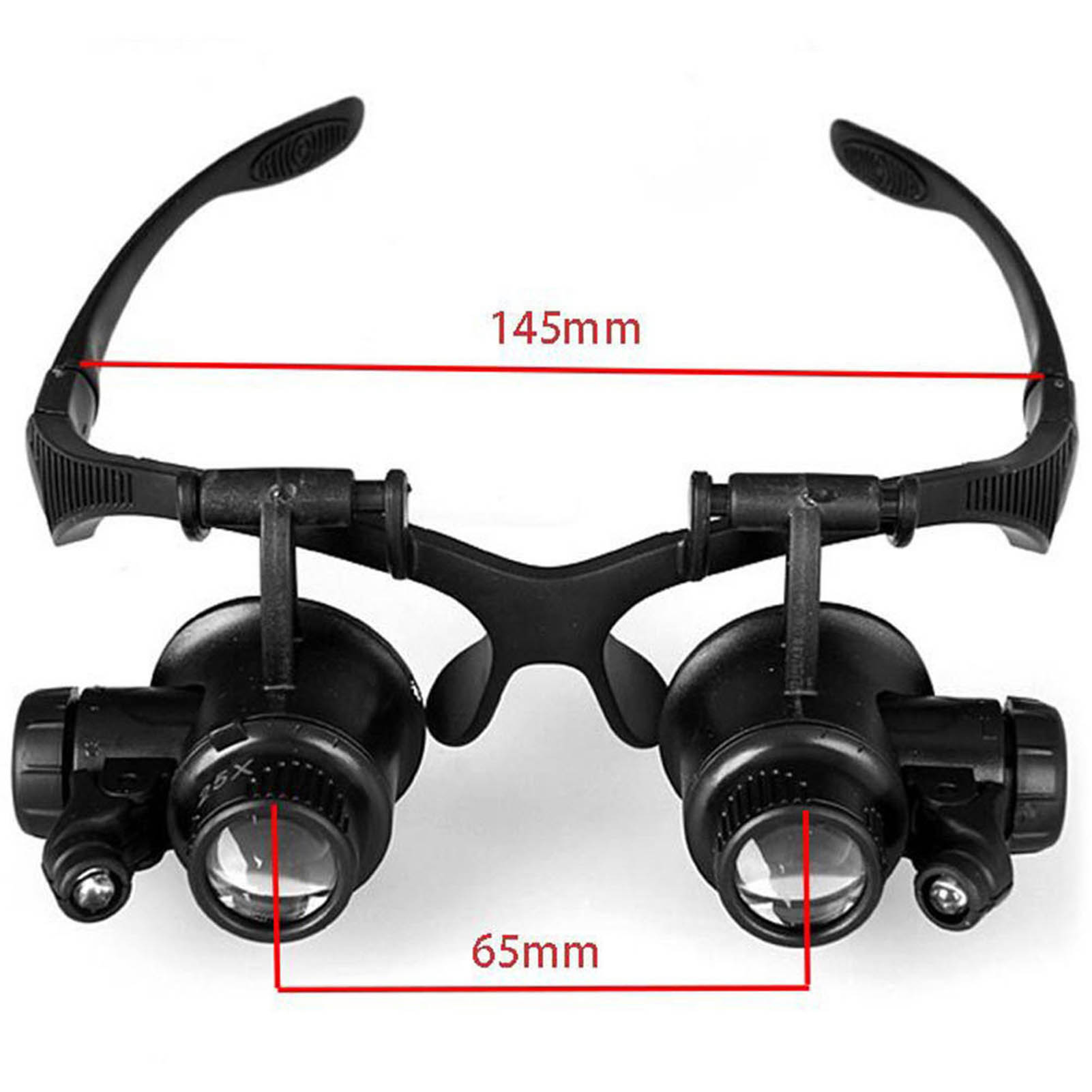 LED Light Eye Magnifying Glass - مراجعة Eyelash Extension With Glasses وسعره