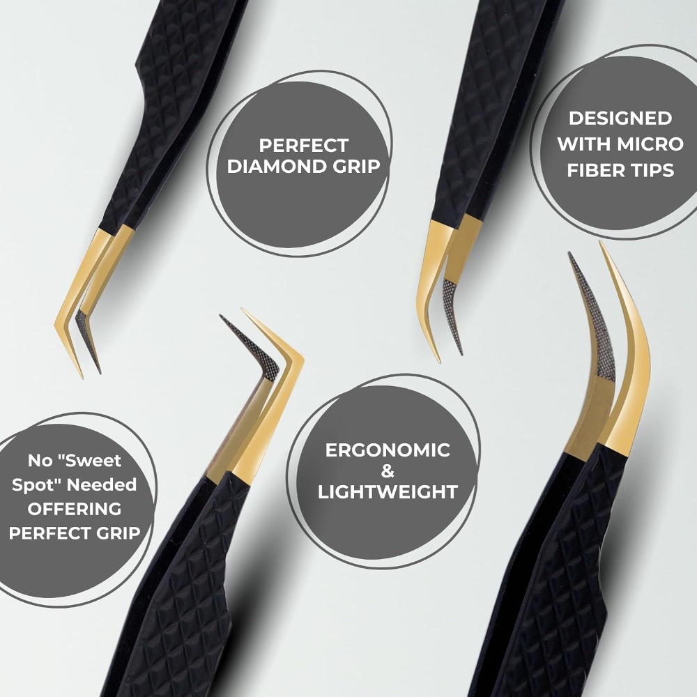Professional Eyelash Tweezers  - مراجعة Eyelash Extension Mega Volume وسعره