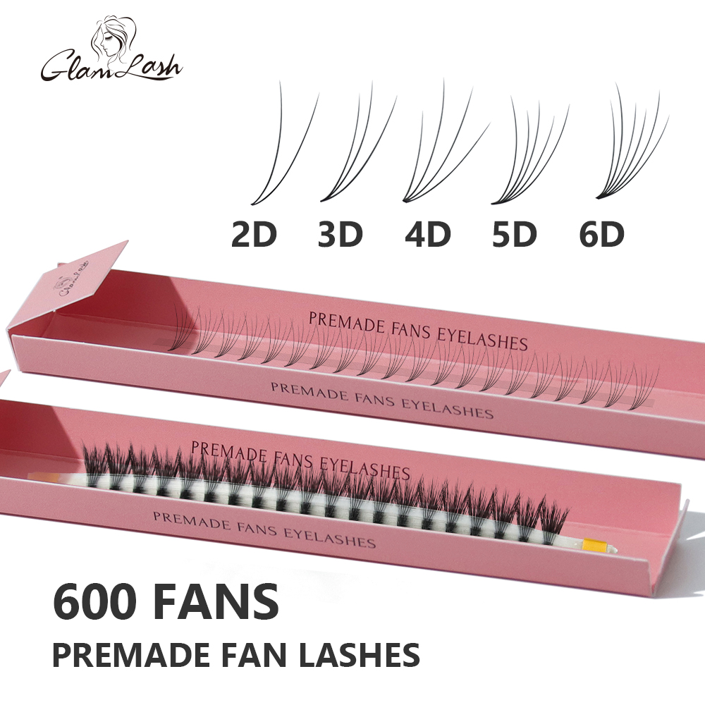 GLAMLASH Premade Volume Fan Ey - مراجعة Eyelash Extension Mega Volume وسعره