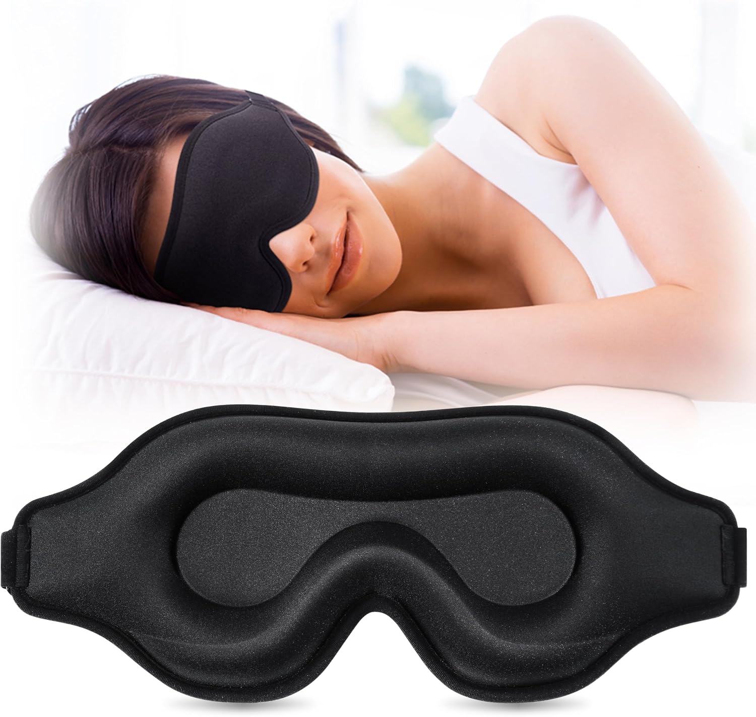 Sleep Eye Mask for Men Women,  - مراجعة Eyelash Extension For Men وسعره